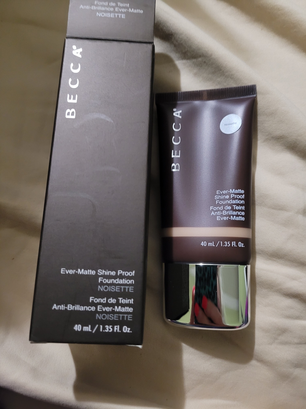 BECCA Ever-Matte Shine Proof Foundation - Noisette